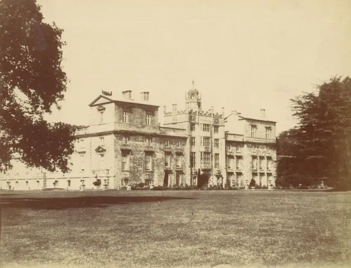 Framed Print : Wilton House from the Grounds, 1850s. Creator: Unknown Framed Print : Wilton House from the Grounds, 1850s. Creator: Unknown