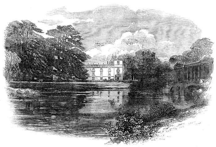 Framed Print : Wilton House, near Salisbury, the seat of the Earl of Pembroke, 1871. Creator: Unknown Framed Print : Wilton House, near Salisbury, the seat of the Earl of Pembroke, 1871. Creator: Unknown