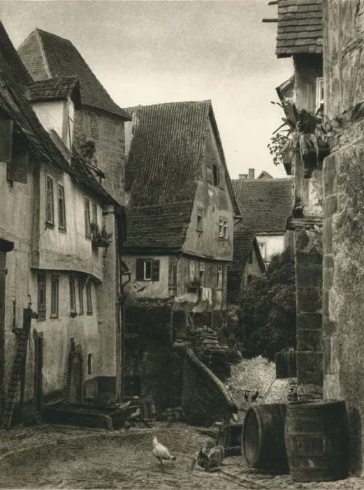 Framed Print : Wimpfen a. Neckar. On the Staufer Gate, 1931. Artist: Kurt Hielscher Framed Print : Wimpfen a. Neckar. On the Staufer Gate, 1931. Artist: Kurt Hielscher