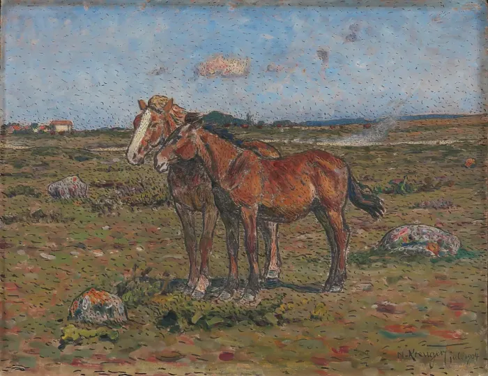 Framed Print : In the Wind, 1904. Creator: Nils Kreuger Framed Print : In the Wind, 1904. Creator: Nils Kreuger