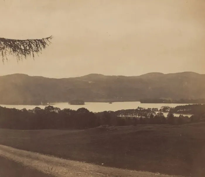 Framed Print : Windermere, 1850s. Creator: Roger Fenton Framed Print : Windermere, 1850s. Creator: Roger Fenton