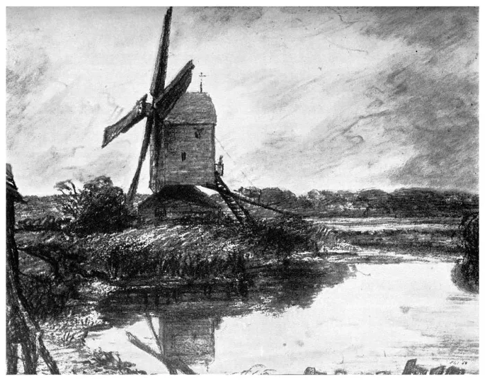 Framed Print : A Windmill, 1802 (1899)