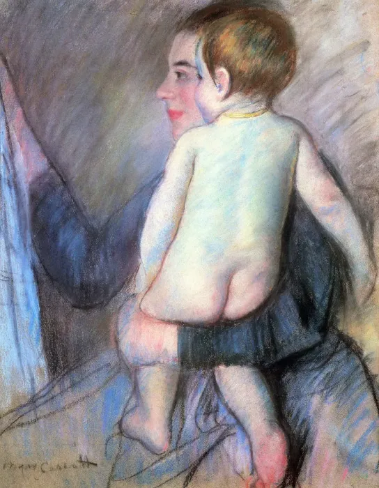 Framed Print : At the Window, 1889. Artist: Mary Cassatt Framed Print : At the Window, 1889. Artist: Mary Cassatt