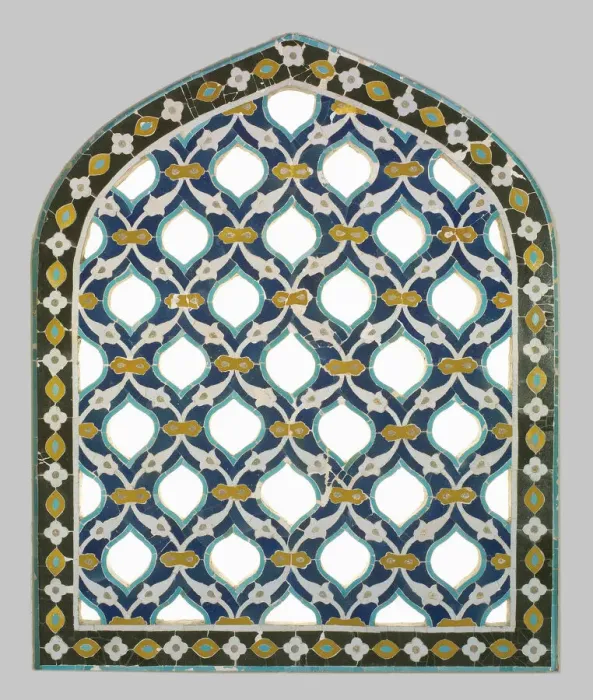Framed Print : Window Grille, c. 15th century. Creator: Unknown Framed Print : Window Grille, c. 15th century. Creator: Unknown