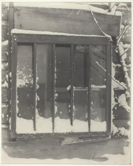Framed Print : Window: Wood, Glass, Snow, 1923. Creator: Alfred Stieglitz Framed Print : Window: Wood, Glass, Snow, 1923. Creator: Alfred Stieglitz