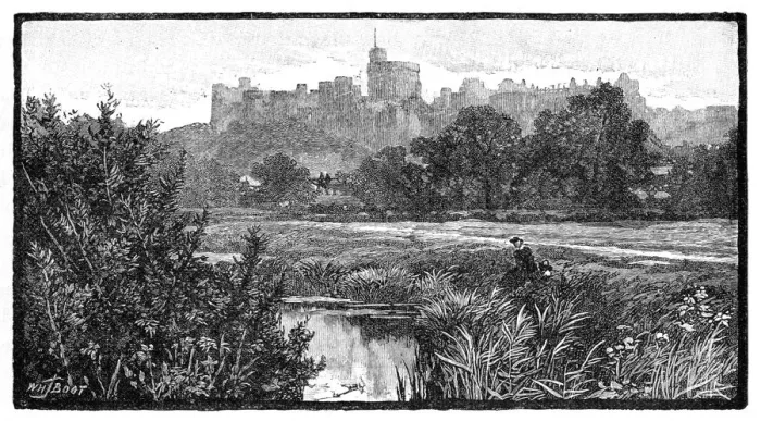 Framed Print : Windsor Castle, 1900. Artist: William Henry James Boot Framed Print : Windsor Castle, 1900. Artist: William Henry James Boot