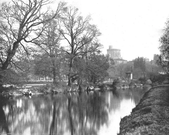Framed Print : Windsor Castle, Berkshire, 1894. Creator: Unknown Framed Print : Windsor Castle, Berkshire, 1894. Creator: Unknown