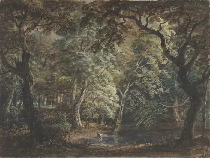 Framed Print : Windsor Great Park, 1790-99. Creator: Paul Sandby Framed Print : Windsor Great Park, 1790-99. Creator: Paul Sandby