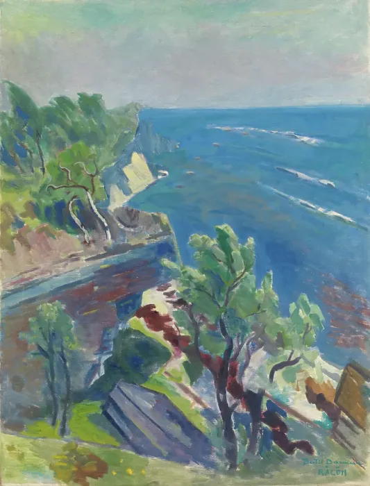 Framed Print : Windy Day, Ragon, 1936. Creator: Bertil Damm Framed Print : Windy Day, Ragon, 1936. Creator: Bertil Damm