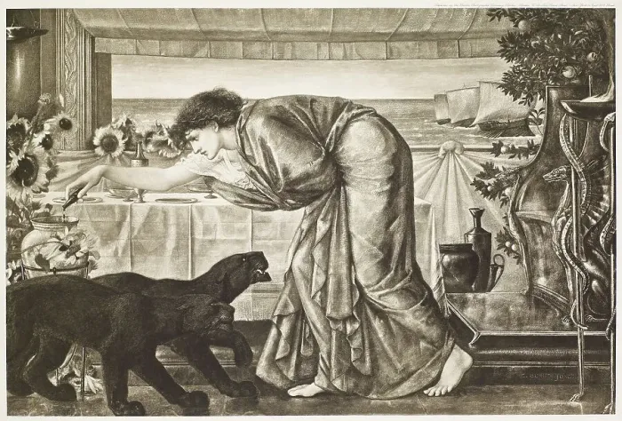 Framed Print : The Wine of Circe, c1863, (1900). Creator: Unknown Framed Print : The Wine of Circe, c1863, (1900). Creator: Unknown