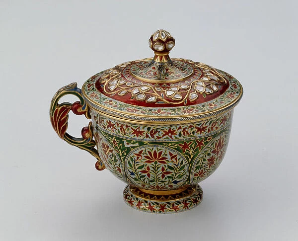 Wine Cup with Cover, 18th  /  19th century. Creator: Unknown