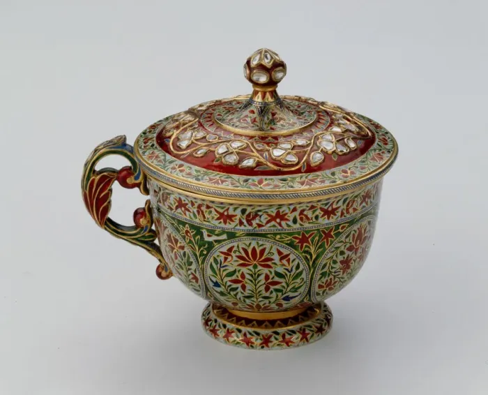 Framed Print : Wine Cup with Cover, 18th / 19th century. Creator: Unknown Framed Print : Wine Cup with Cover, 18th / 19th century. Creator: Unknown