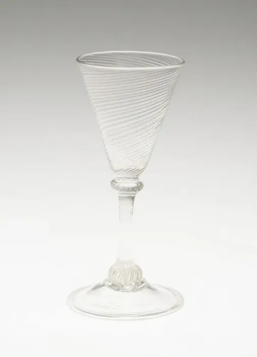 Framed Print : Wine Glass, Europe, 1700 / 50. Creator: Unknown Framed Print : Wine Glass, Europe, 1700 / 50. Creator: Unknown