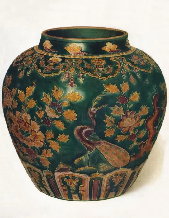 Framed Print : Wine Jar: Ming Dynasty, c1500, (1936) Framed Print : Wine Jar: Ming Dynasty, c1500, (1936)