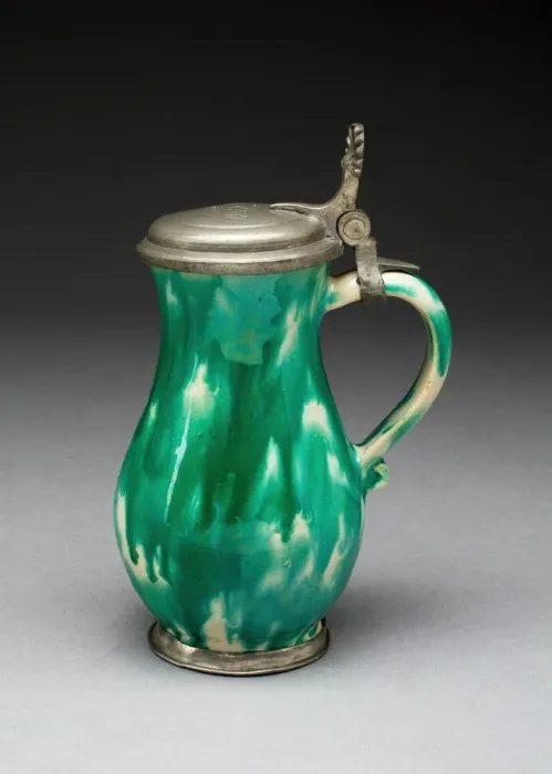 Framed Print : Wine Jug, Gmunden, 1700 / 25. Creator: Unknown Framed Print : Wine Jug, Gmunden, 1700 / 25. Creator: Unknown