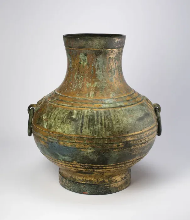 Framed Print : Wine Vessel (hu or zhong), Western Han dynasty (206 B. C. -A. D. 9), 2nd / 1st century B. C Framed Print : Wine Vessel (hu or zhong), Western Han dynasty (206 B. C. -A. D. 9), 2nd / 1st century B. C