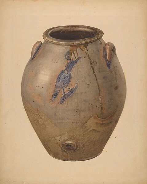 Wine or Water Jar, c. 1940. Creator: Giacinto Capelli