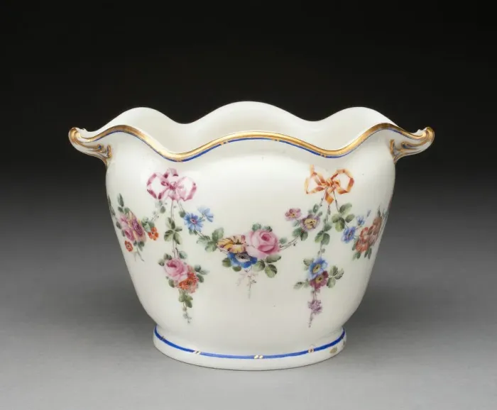 Framed Print : Wineglass Cooler, Sevres, 1758. Creators: Sevres Porcelain Manufactory Framed Print : Wineglass Cooler, Sevres, 1758. Creators: Sevres Porcelain Manufactory