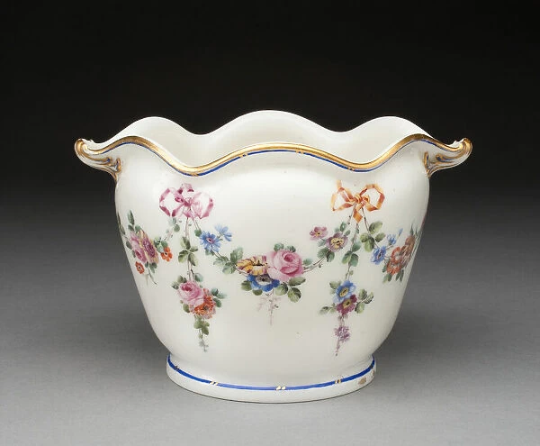 Wineglass Cooler, Sevres, 1758. Creators: Sevres Porcelain Manufactory