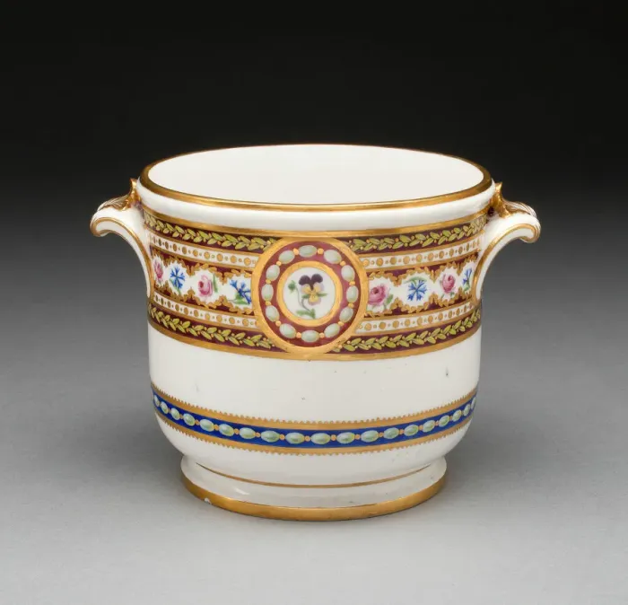 Framed Print : Wineglass Cooler, Sevres, 1789. Creator: Sevres Porcelain Manufactory Framed Print : Wineglass Cooler, Sevres, 1789. Creator: Sevres Porcelain Manufactory