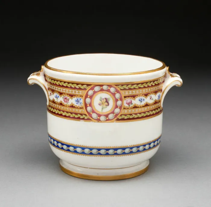 Framed Print : Wineglass Cooler, Sevres, 1789. Creators: Sevres Porcelain Manufactory Framed Print : Wineglass Cooler, Sevres, 1789. Creators: Sevres Porcelain Manufactory