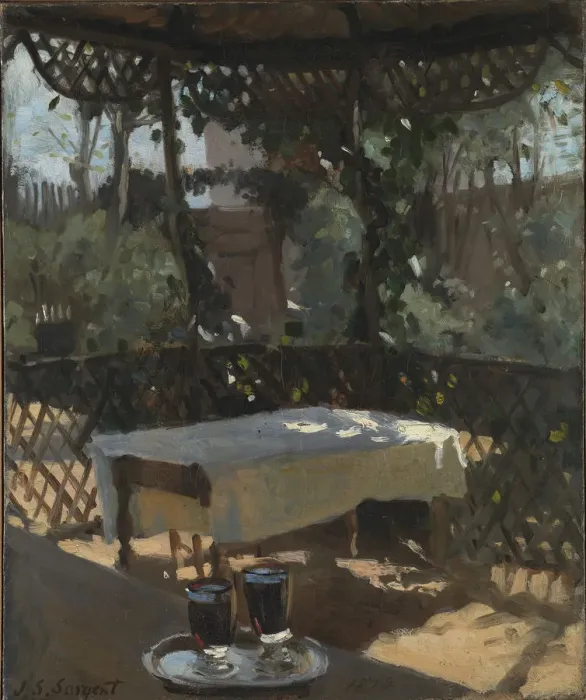 Framed Print : Wineglasses, c. 1875. Creator: Sargent, John Singer (1856-1925)