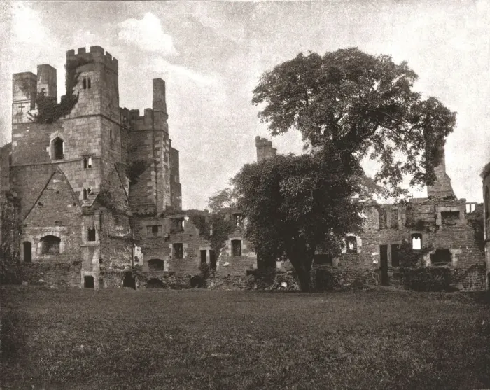Framed Print : Wingfield Manor, near Alfreton, Derbyshire, 1894. Creator: Unknown Framed Print : Wingfield Manor, near Alfreton, Derbyshire, 1894. Creator: Unknown