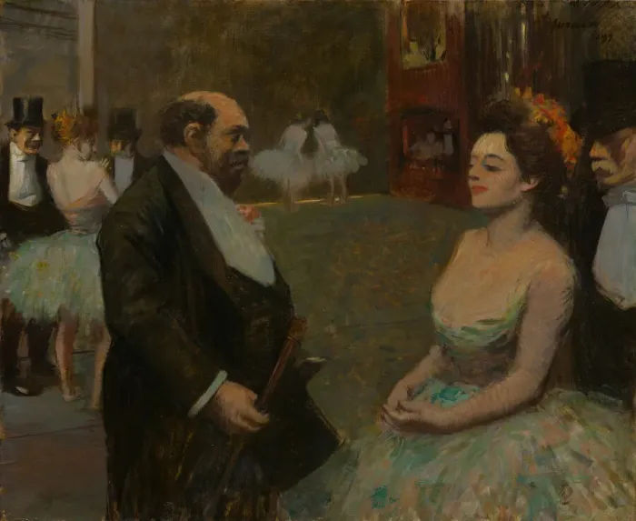 Framed Print : In the Wings, 1899. Creator: Jean Louis Forain Framed Print : In the Wings, 1899. Creator: Jean Louis Forain
