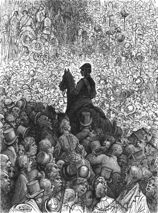 Framed Print : The Winner, 1872. Creator: Gustave Doré Framed Print : The Winner, 1872. Creator: Gustave Doré