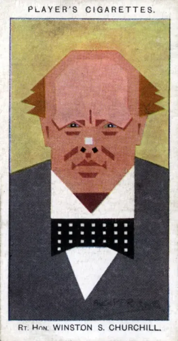 Framed Print : Winston Churchill, British Prime Minister, 1926. Artist: Alick P F Ritchie Framed Print : Winston Churchill, British Prime Minister, 1926. Artist: Alick P F Ritchie