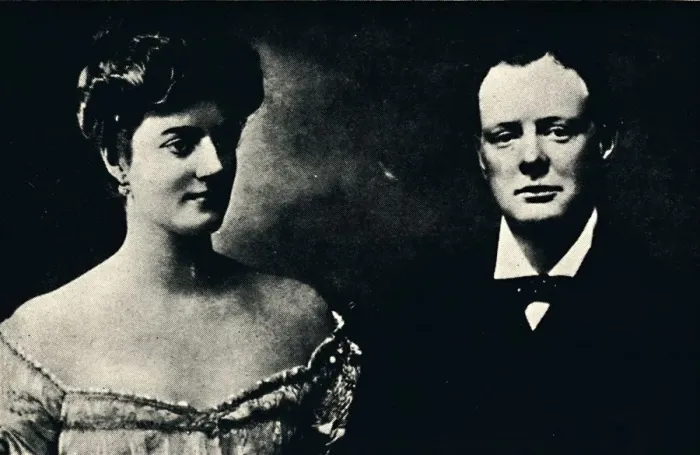 Framed Print : Winston Churchills Engagement, c1908, (1945). Creator: Unknown Framed Print : Winston Churchills Engagement, c1908, (1945). Creator: Unknown