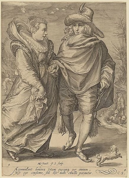 Winter, 1601. Creator: Jan Saenredam