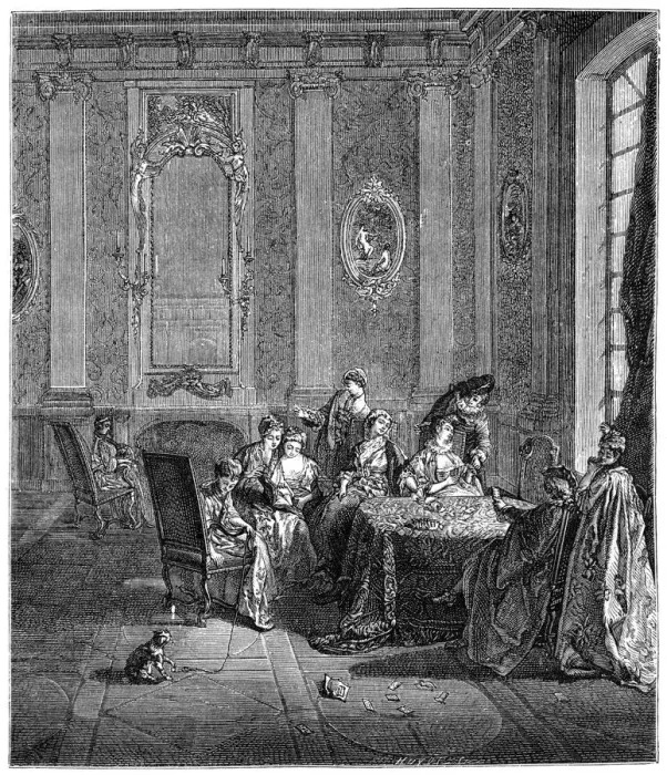 Framed Print : The Winter, (1885). Artist: Lancret Framed Print : The Winter, (1885). Artist: Lancret