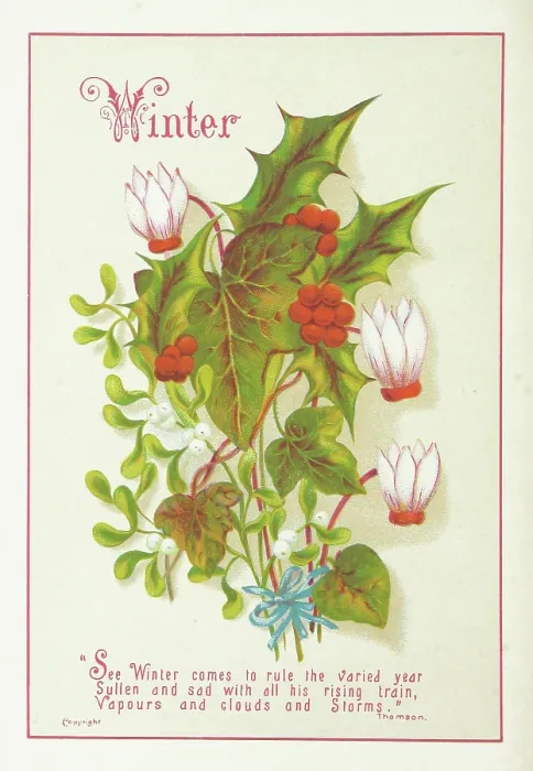 Framed Print : Winter, 1886. Creator: Unknown Framed Print : Winter, 1886. Creator: Unknown