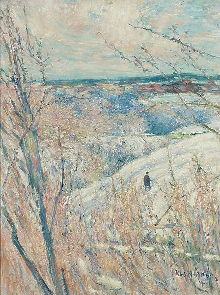 Winter, 1889. Creator: Karl Nordström