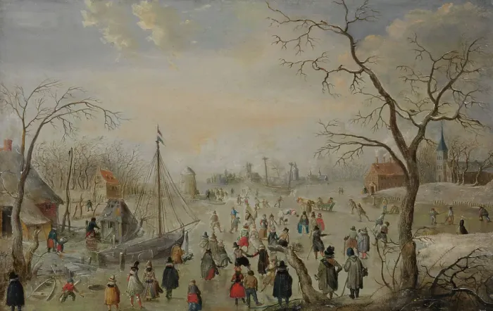 Framed Print : Winter, Beginning of 17th century