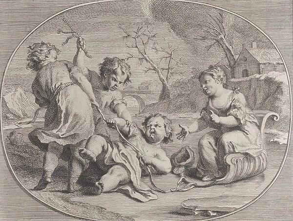 Winter (L Hyver), 1740-60. Creator: Antoine R. Tronchon