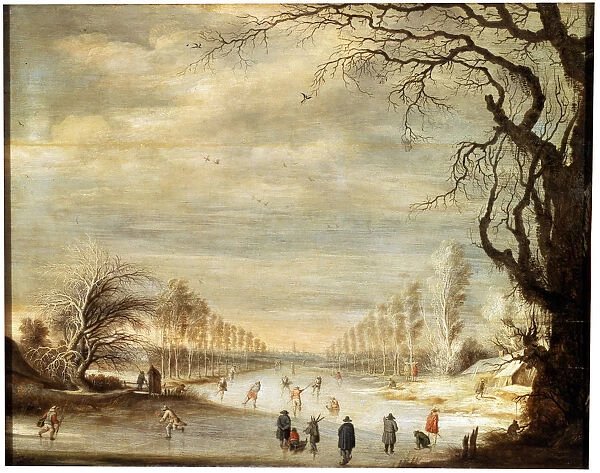 Winter Landscape, 17th century. Artist: Gysbrecht Leytens