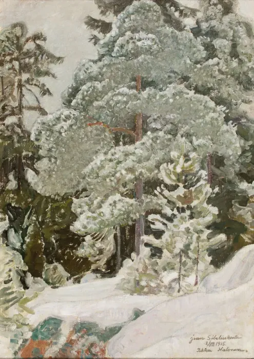 Framed Print : Winter landscape, 1915 Framed Print : Winter landscape, 1915
