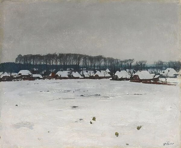 Winter Landscape, c.1885-c.1922. Creator: Willem Witsen