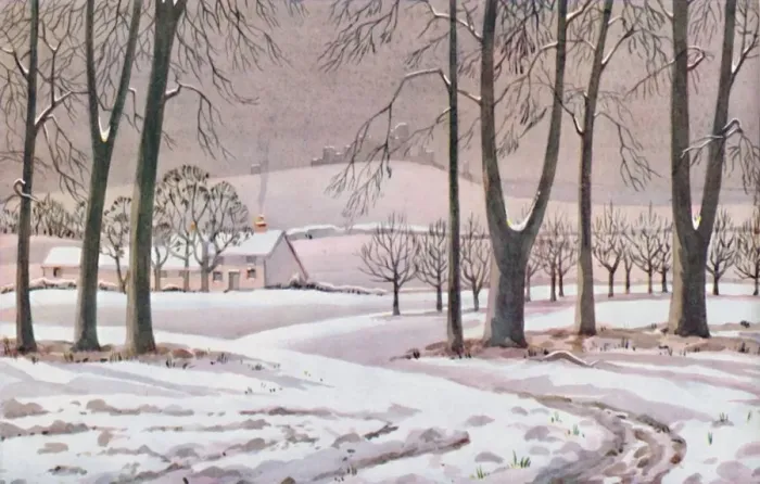 Framed Print : Winter - The Physical, Chemical and Biological Changes Wrought By The Sun During The Year, 1935 Framed Print : Winter - The Physical, Chemical and Biological Changes Wrought By The Sun During The Year, 1935
