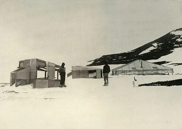 The Winter Quarters of the Discovery Expedition at Hut Point, c1908, (1909)