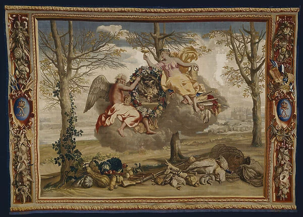 Winter, from The Seasons, Paris, 1700  /  20. Creator: Gobelins Manufactory