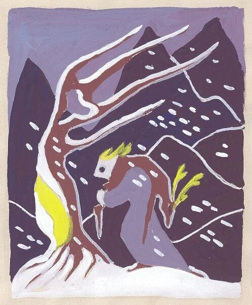 Winter study, c1950. Creator: Shirley Markham