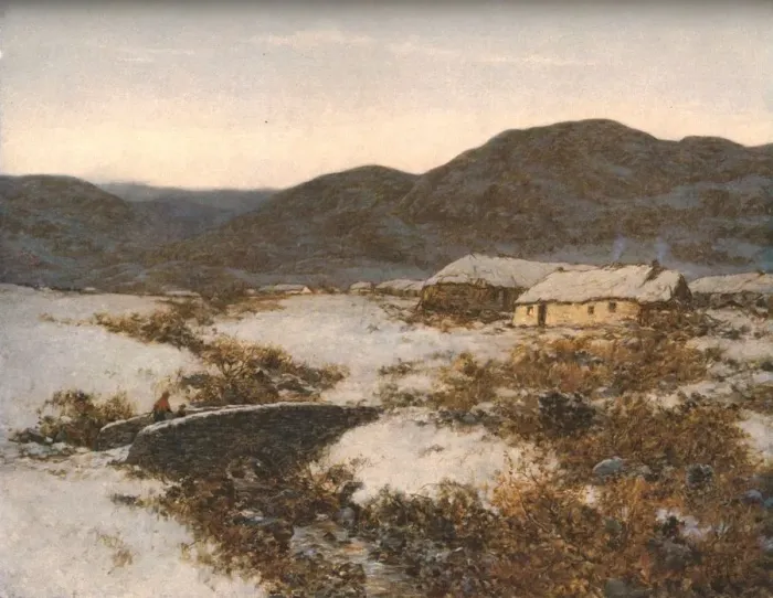 Framed Print : Winter Twilight, c1904, (c1930). Creator: Alexander Kellock Brown Framed Print : Winter Twilight, c1904, (c1930). Creator: Alexander Kellock Brown