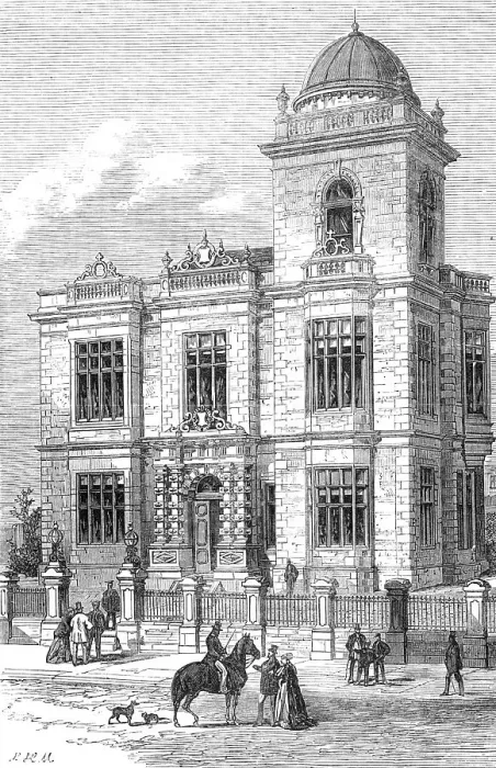 Framed Print : The Winterbottom Nautical College, Ocean-Road, South Shields, 1869. Creator: L. H. Michael Framed Print : The Winterbottom Nautical College, Ocean-Road, South Shields, 1869. Creator: L. H. Michael