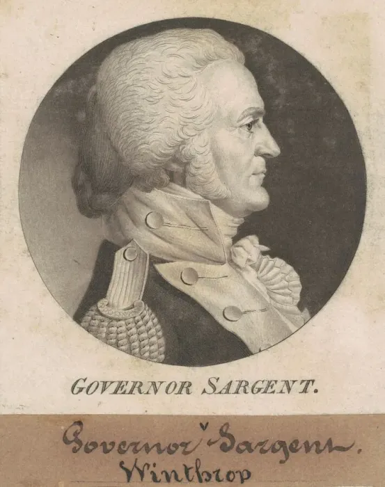 Framed Print : Winthrop Sargent, 1802. Creator: Charles Balthazar Julien Fevret de Saint-Memin Framed Print : Winthrop Sargent, 1802. Creator: Charles Balthazar Julien Fevret de Saint-Memin