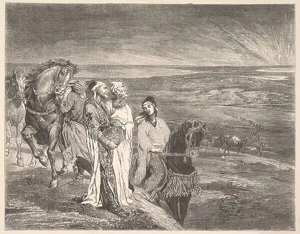 The Wise Men out of the East, 1868. Creator: John La Farge