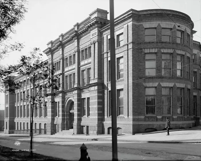 Framed Print : Wistar Institute of Anatomy, U. of Pa. Philadelphia, Pa. between 1900 and 1910. Creator: Unknown Framed Print : Wistar Institute of Anatomy, U. of Pa. Philadelphia, Pa. between 1900 and 1910. Creator: Unknown