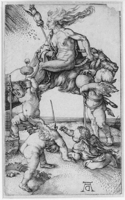 Framed Print : The Witch, c. 1500 Framed Print : The Witch, c. 1500